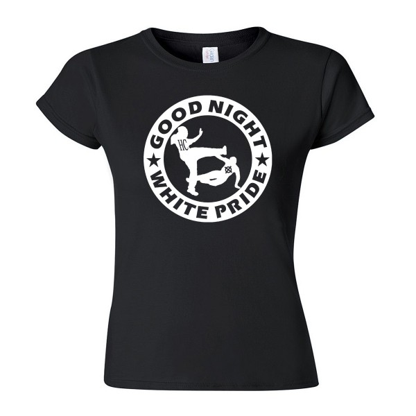 Good Night White Pride Frauen Shirt