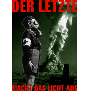 Der Letzte macht das Licht aus Aufkleber  Impact Mailorder
