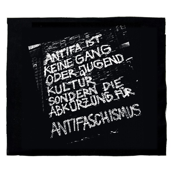 Antifa ist keine Gang – Aufnäher