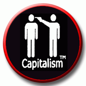 Capitalism Button