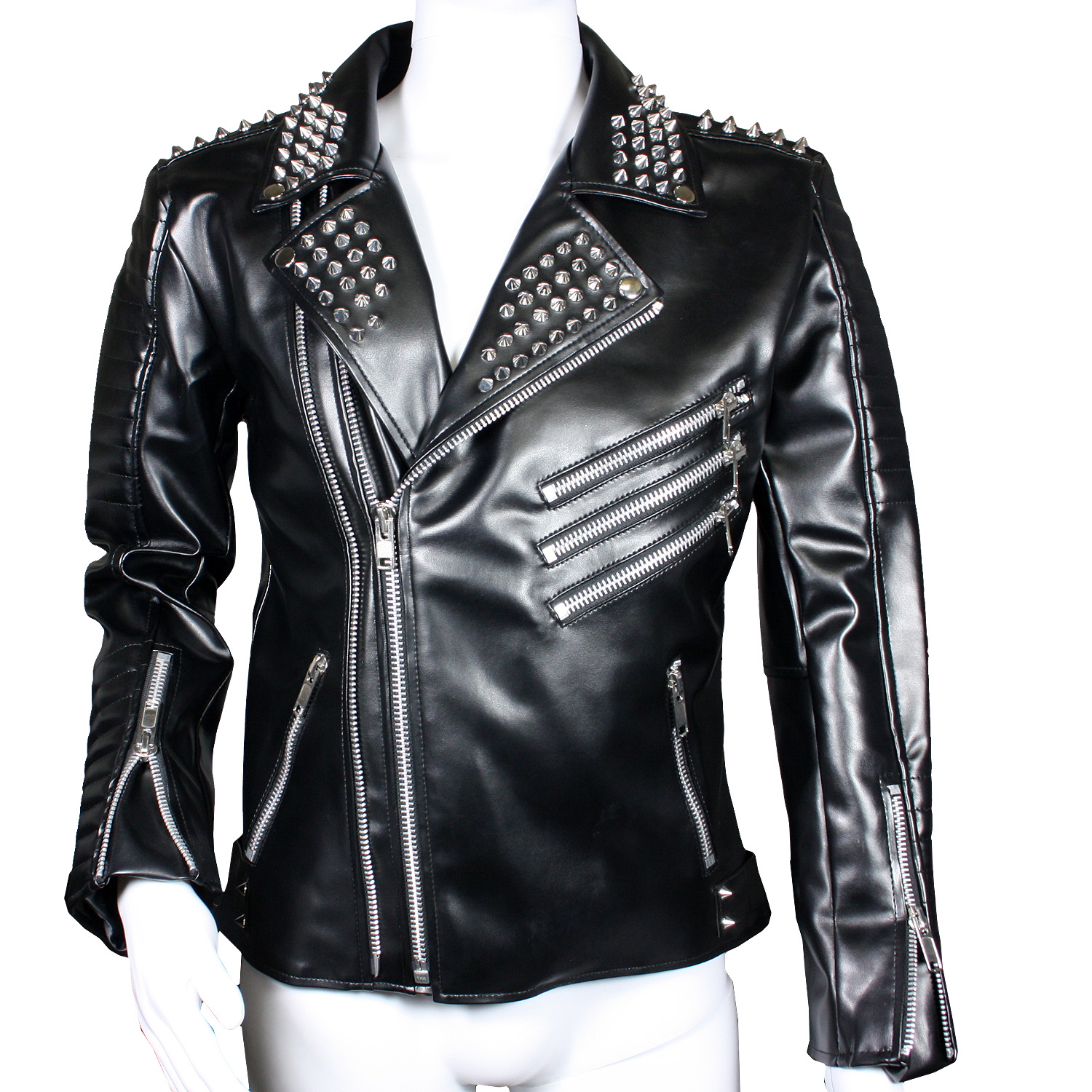 Vegan biker hotsell jacket mens