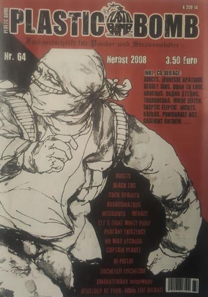 Plastic Bomb # 64 Fanzine & CD