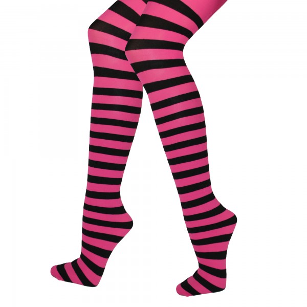 Strumpfhose Pink/Black