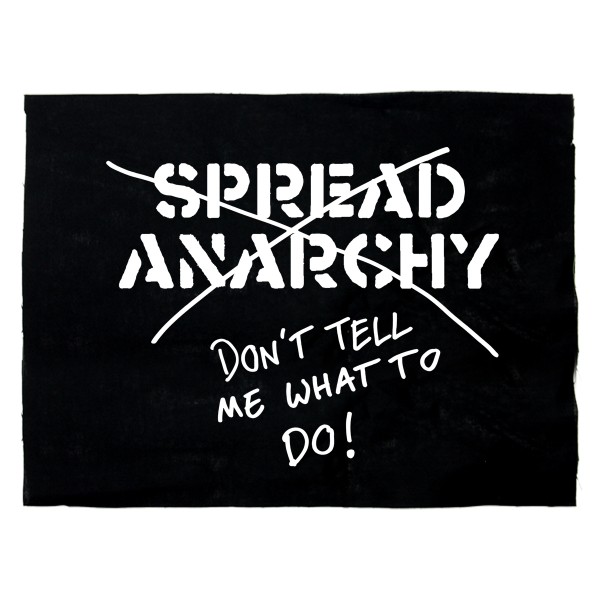 Spread Anarchy Aufnäher