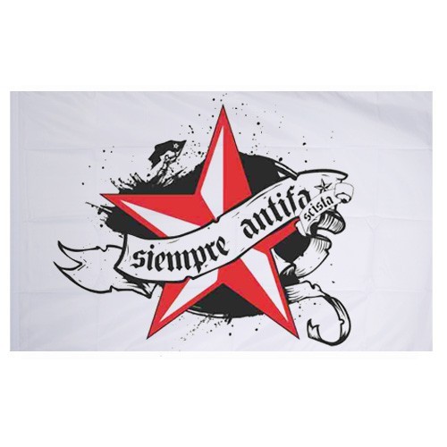 Siempre Antifascista - Flagge