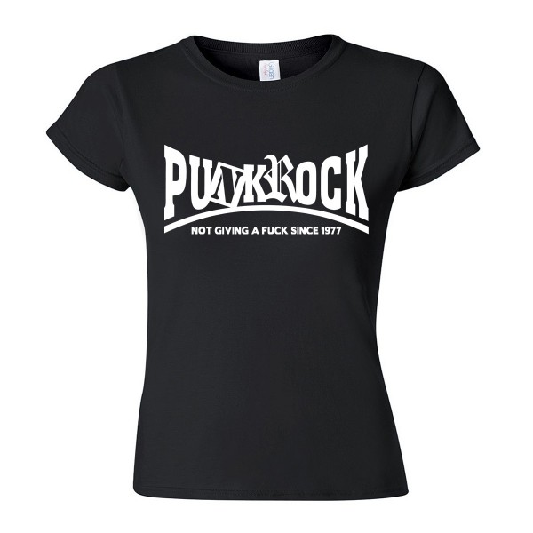 Punkrock not giving a fuck since 1977 - Frauen Shirt