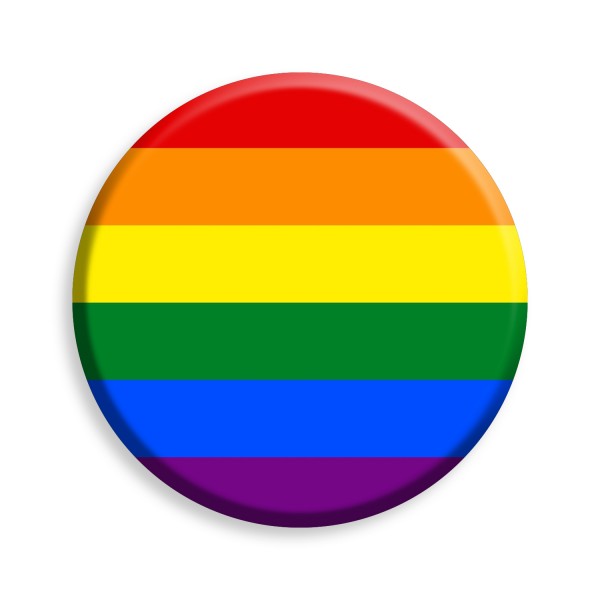 Regenbogen Button