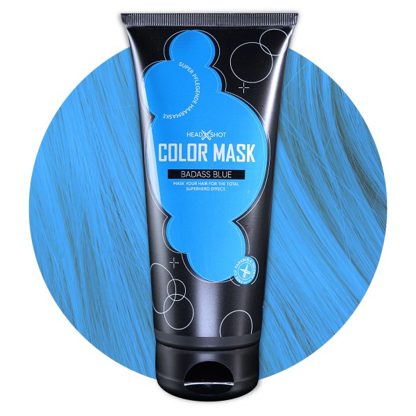 Headshot Color Mask Badass Blue 200ml