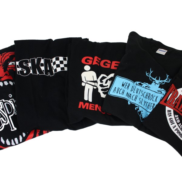 T-Shirt Package 3 Shirts unserer Wahl S