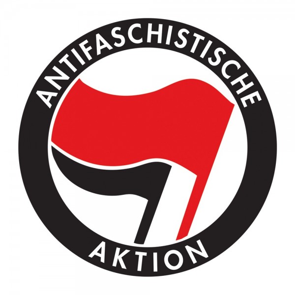 Antifaschistische Aktion Aufkleber