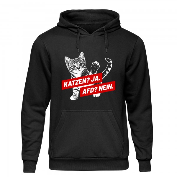 Katzen? Ja. AFD? Nein. Hoodie