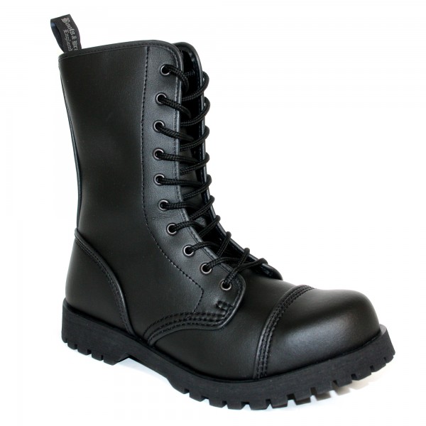 Vegetarian Boots & Braces 10 Loch schwarz Winter