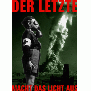 Der Letzte macht das Licht aus Aufkleber