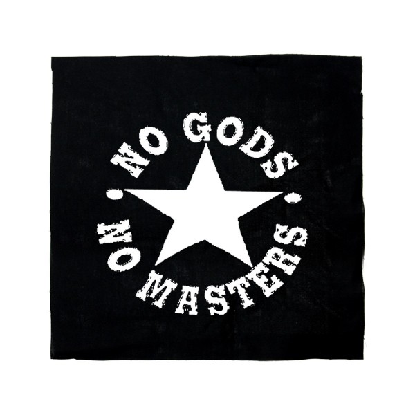 No Gods No Masters Aufnäher