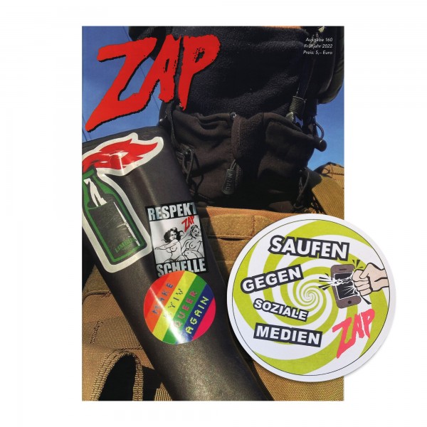 Zap Fanzine # 160 (+ gratis Bierdeckel)