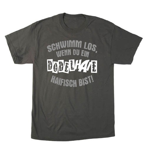 Dödelhaie - Schwimm los! (dark grey) T-Shirt
