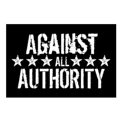 Against all Authority Aufnäher
