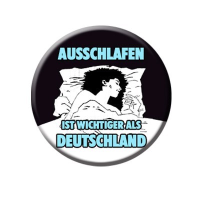 Ausschlafen Button