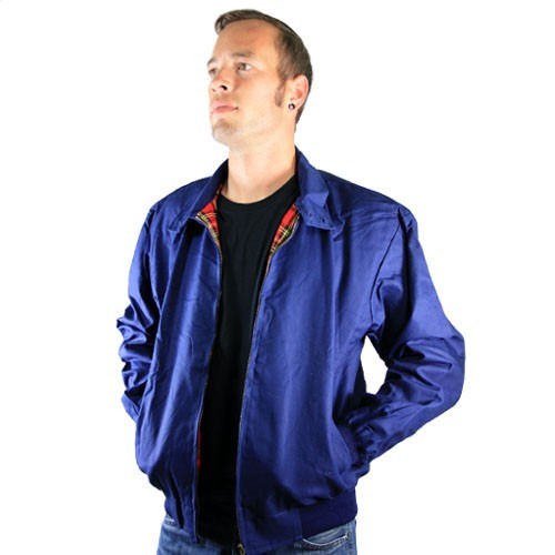 Harrington Jacke Sommer Navy