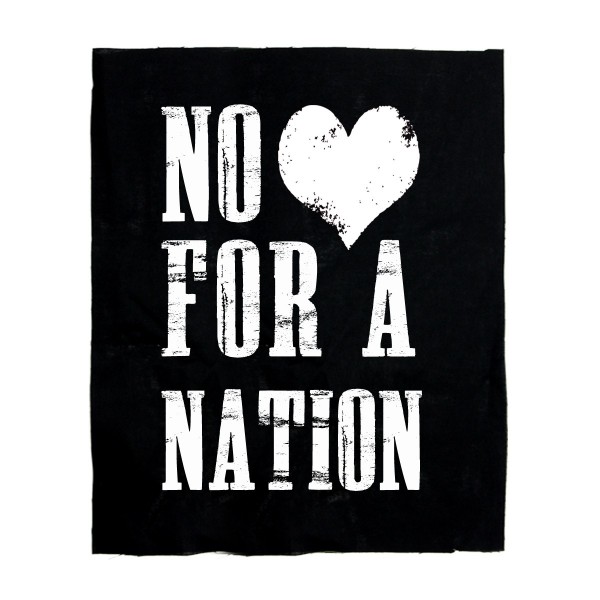 No Love for a Nation Aufnäher