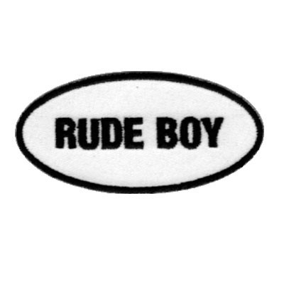 Rude Boy Aufnäher