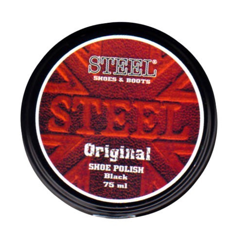 Steel Schuhcreme schwarz