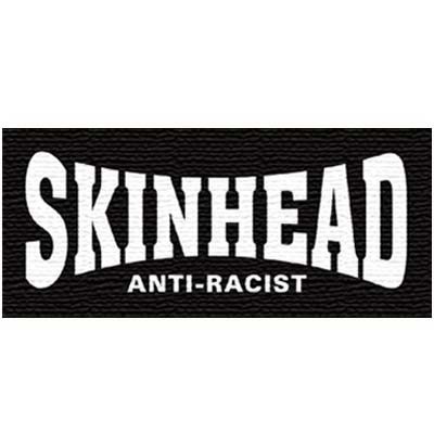 Skinhead - Anti Racist Aufnäher gestickt