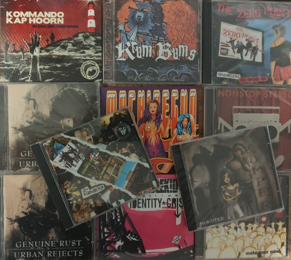 Punk CD Paket 5 CDs