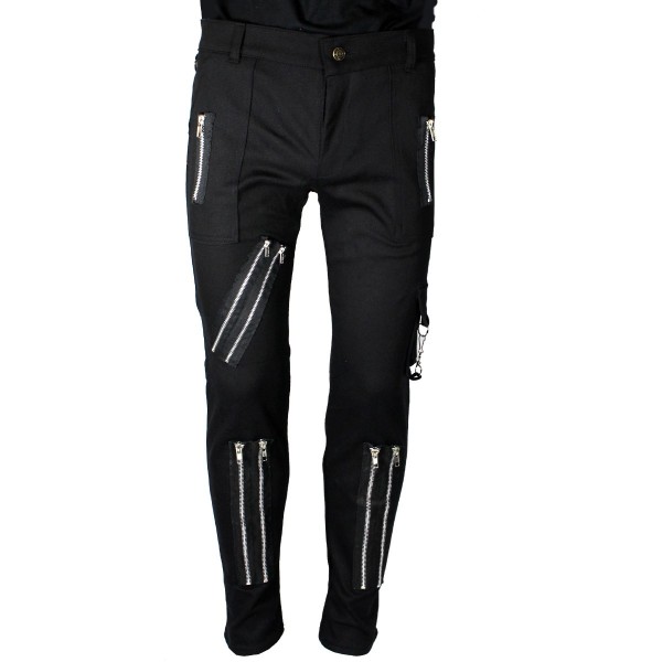 Chaos Punk Black Punk Trousers