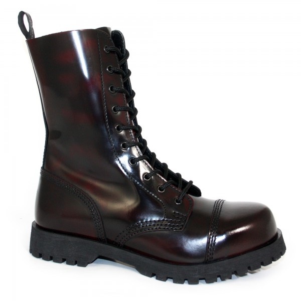 Boots & Braces 10-Loch burgund
