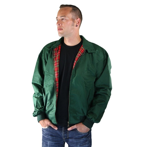 Harrington Jacke grün Sommer