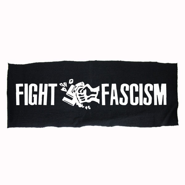 Fight Fascism 2 Aufnäher 