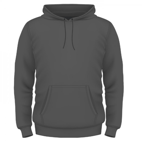 Kapuzenpulli dark grey