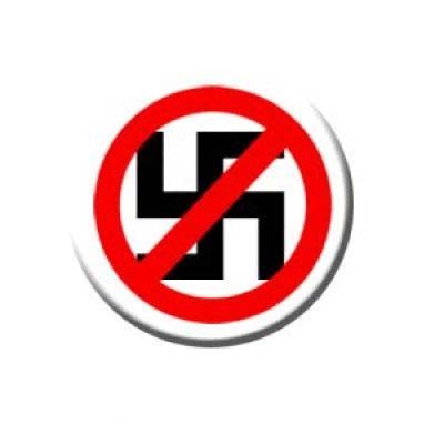 Anti Nazi Button