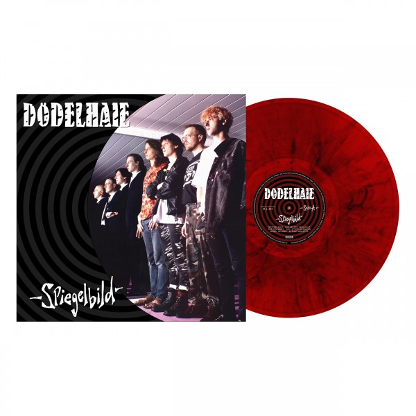 Dödelhaie - Spiegelbild LP (rot-schwarzes Vinyl)