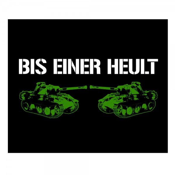 Bis einer heult (green) - Backpatch