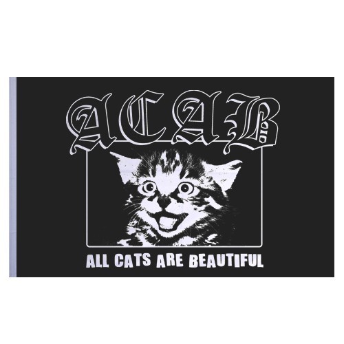 ACAB - All Cats are beautiful - Flagge