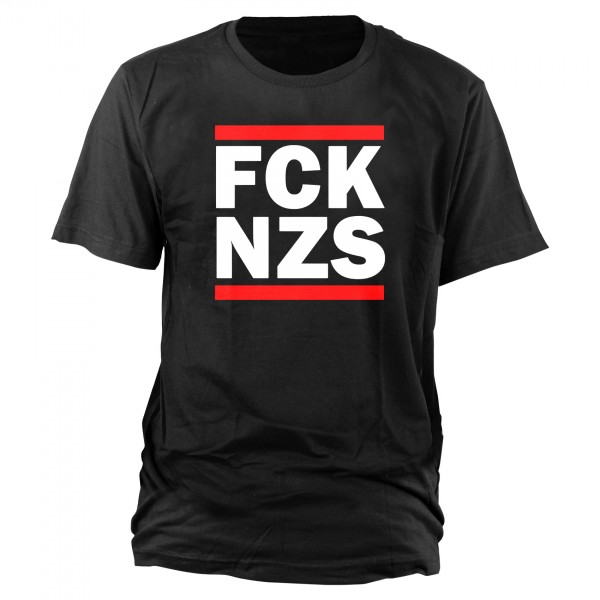 FCK NZS T-Shirt schwarz