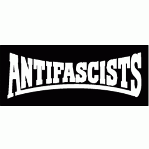 Antifascists Aufnäher
