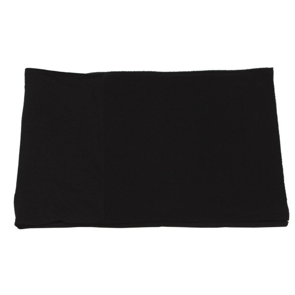 Rundschal, Fleece, schwarz