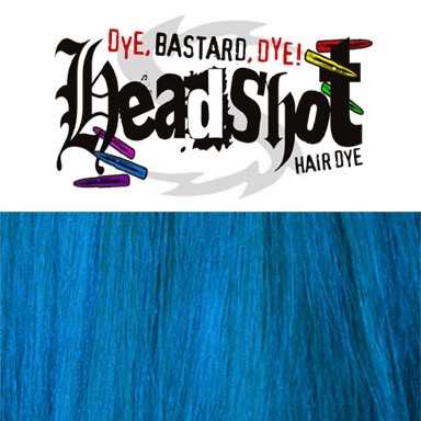 Blaue Haarfarbe Headshot Desaster Blue, Semi-permanente Haartönung 150 ml