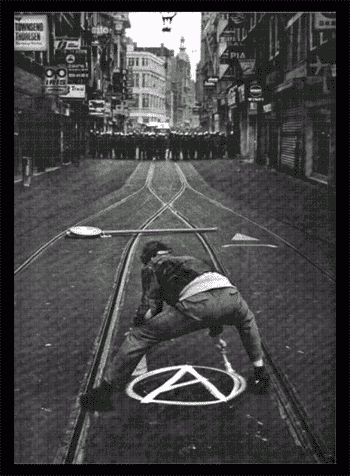 Anarchy on Street  Aufnäher
