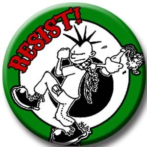 Resist! Button