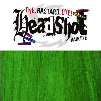 Grüne Haarfarbe Headshot Grr Grr Green, Semi-permanente Haartönung 150 ml