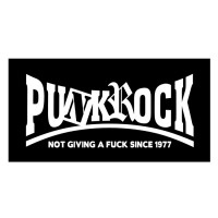 Punkrock - Not giving a Fuck... Aufnäher  Punkrock - Not giving a Fuck... Aufnäher