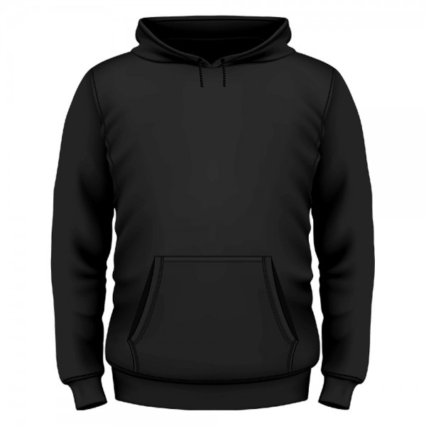 Kapuzenpulli schwarz