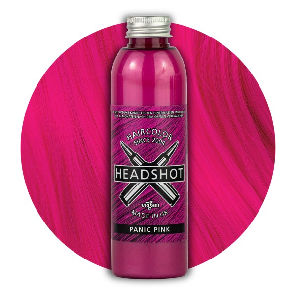 Pinke Haarfarbe Headshot Panic Pink, Semi-permanente Haartönung 150 ml