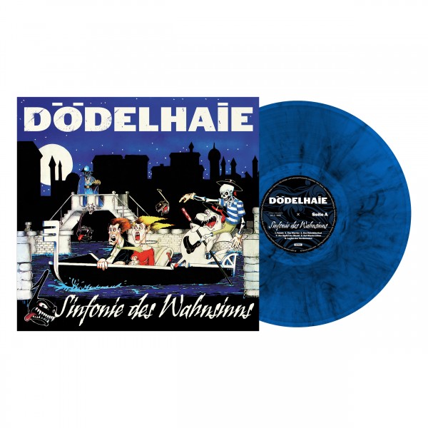 Dödelhaie - Sinfonie des Wahnsinns LP (blau-schwarzes Vinyl)