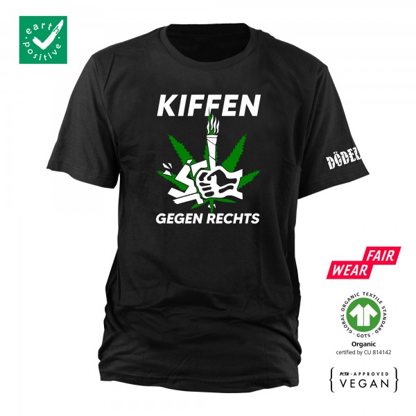 Dödelhaie - Kiffen gegen rechts Bio T-Shirt