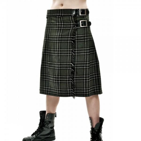 Grün karierter Kilt